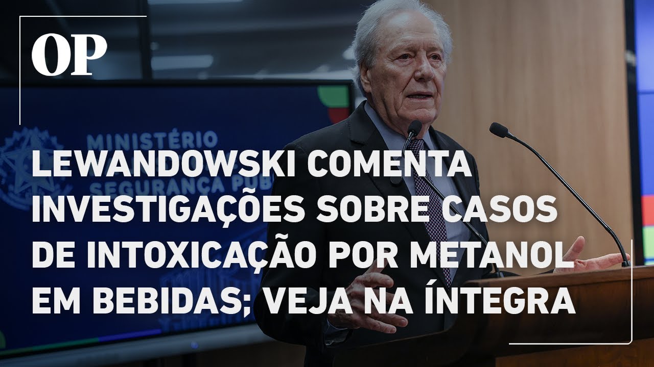 PF investiga origem de casos de intoxicação por metanol em SP e apura recorrências em outros estados