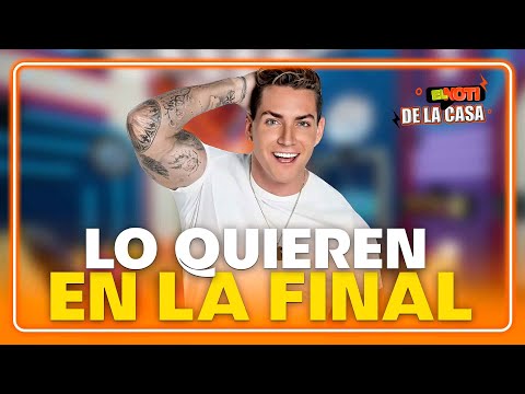 AGUSTÍN EN LA GRAN FINAL  La supuesta estrategia de la producción para que llegue a la final