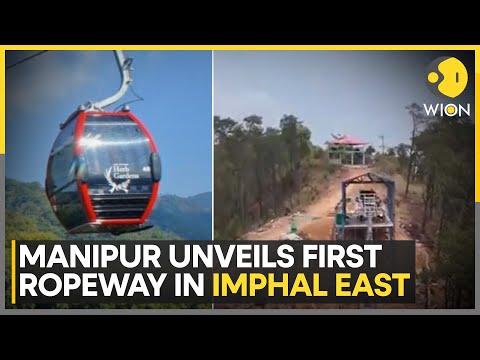 India: Manipur Unveils First Ropeway In Imphal East, Connecting Foothills To Marjing Polo Complex