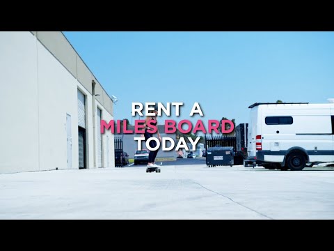 You Can Rent a Miles Board Electric Skateboard