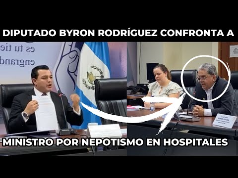 DIPUTADO ENCARA A MINISTRO POR TRAFIC0 DE INFLUENCIAS Y NEPOTISMO EN COATEPEQUE, GUATEMALA