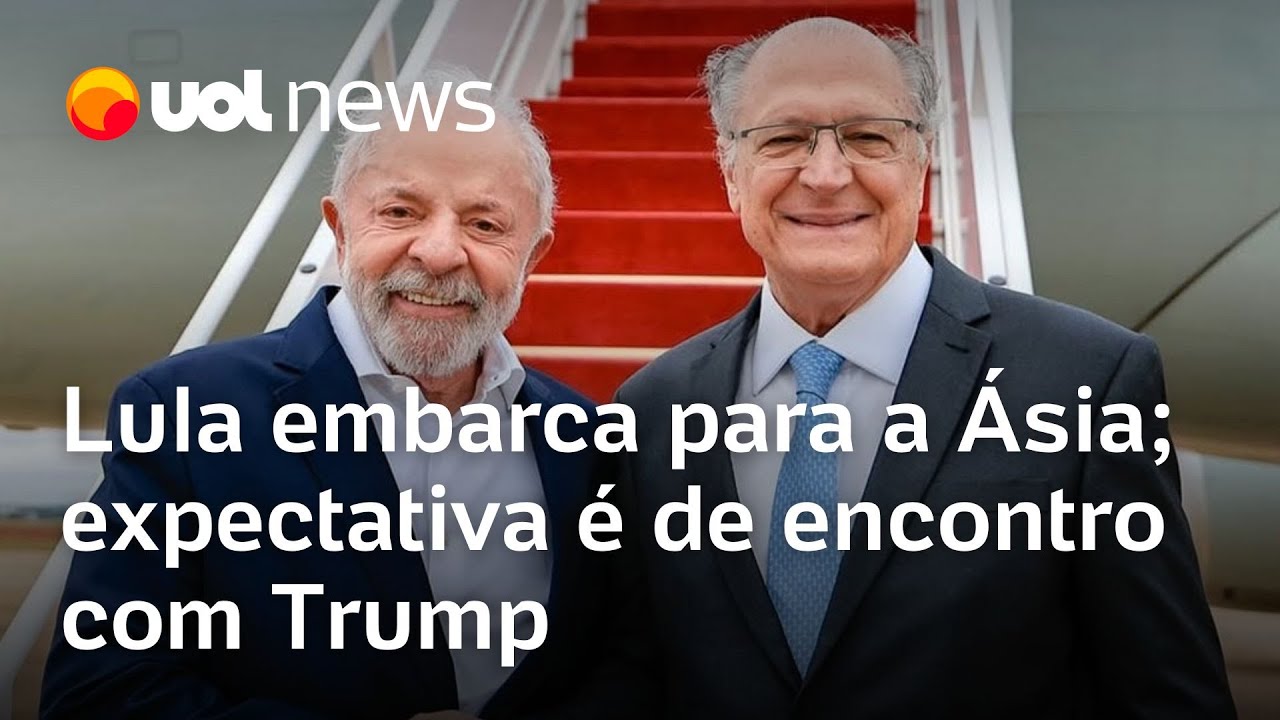 Lula embarca para a Ásia expectativa é de encontro com Donald Trump na Malásia