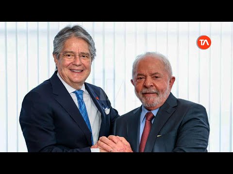 Presidente Lasso mantuvo reunión bilateral con Lula en Brasil