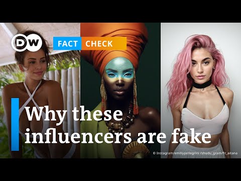Fact Check: Are these influencers real – or virtual? | DW News