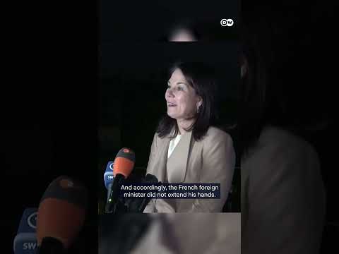 German FM in Syria: I was not expecting an 'ordinary handshake' | DW News