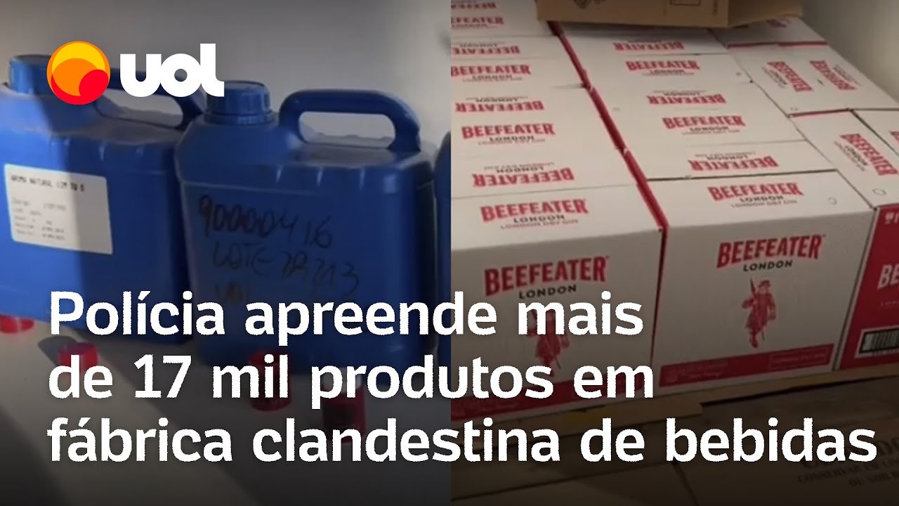 Duas pessoas são presas por falsificar bebidas alcoólicas no interior de SP veja vídeo