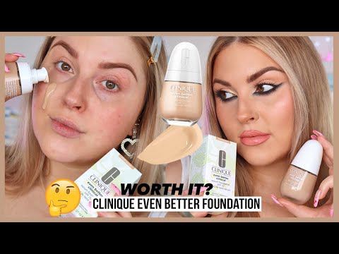 NEW HOLY GRAIL" ?? CLINIQUE Serum Foundation... FLAWLESS ?? first impression