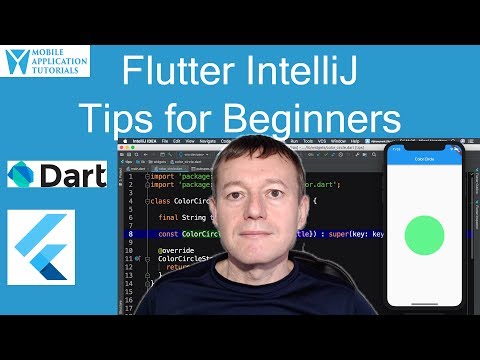 Flutter IntelliJ IDEA tips for beginners