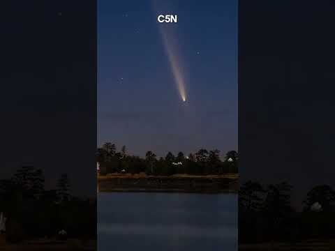 EL COMETA del SIGLO pasó por la TIERRA