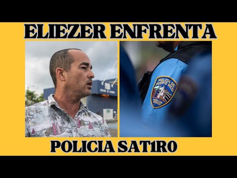 ELIEZER MOLINA CONFRONTA POLICIA SAT1R0
