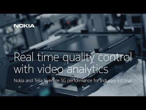 Nokia and Telia leverage 5G performance for Industry 4.0