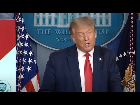 LIVE: President Trump briefs reporters at the White House