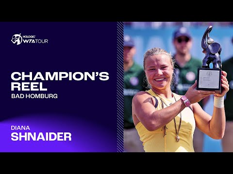 Diana Shnaider captures her first WTA 500 title 🏆