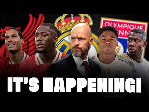🚨 DEAL CLOSE! TEN HAG BACK? LIVERPOOL-REAL TRANSFER STORIES: KONATÉ, VAN DIJK AND MORE…