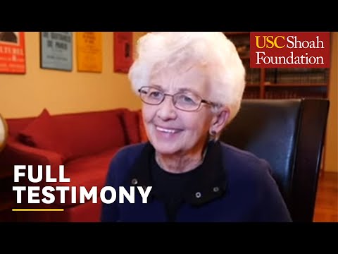 Holocaust Survivor Edith Shapiro | USC Shoah Foundation