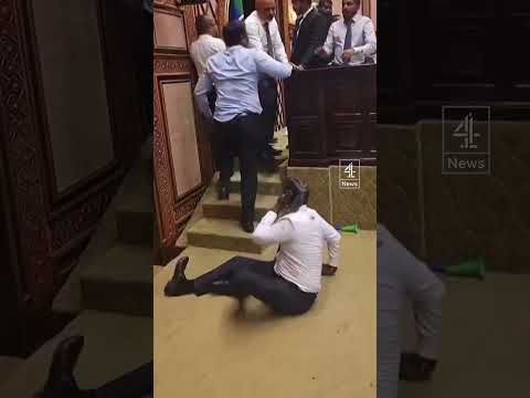 MPs punch each other in Maldives parliament