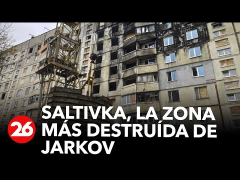 GUERRA RUSIA - UCRANIA | Saltivka, la zona más destruída de Jarkov