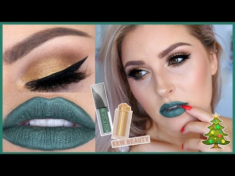 Festive Gold Makeup! ?? Chit Chat Tutorial for CHRISTMAS!