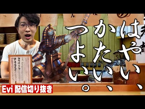 【ナサス vs ダリウス】早い！硬い！強い！圧倒的ステータスの暴力でゲームエンドまでゴリ押しするえび【SHG Evi】