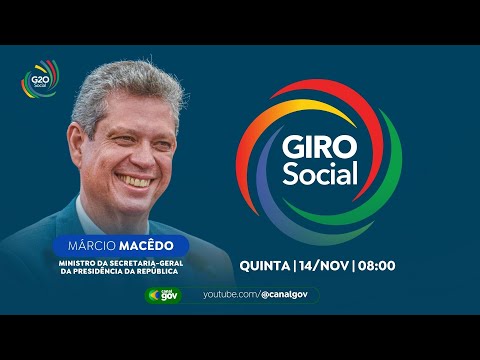 🔴 GIRO SOCIAL I Márcio Macêdo