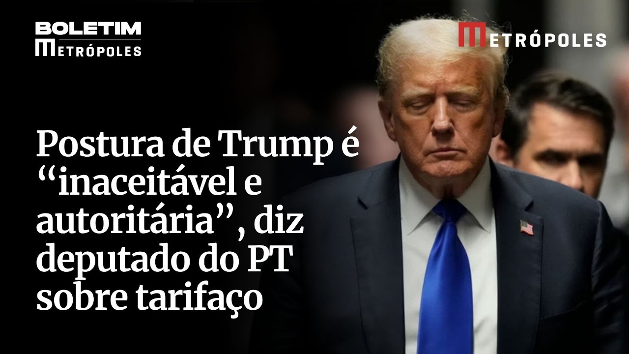 Postura de Trump é inaceitável e autoritária diz deputado do PT sobre tarifaço