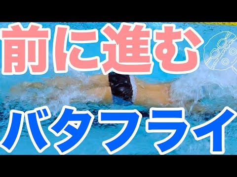 【バタフライ】腰を持ち上げる続ける【体重移動に決定的な影響】初心者はこっち/上級者はこっち
