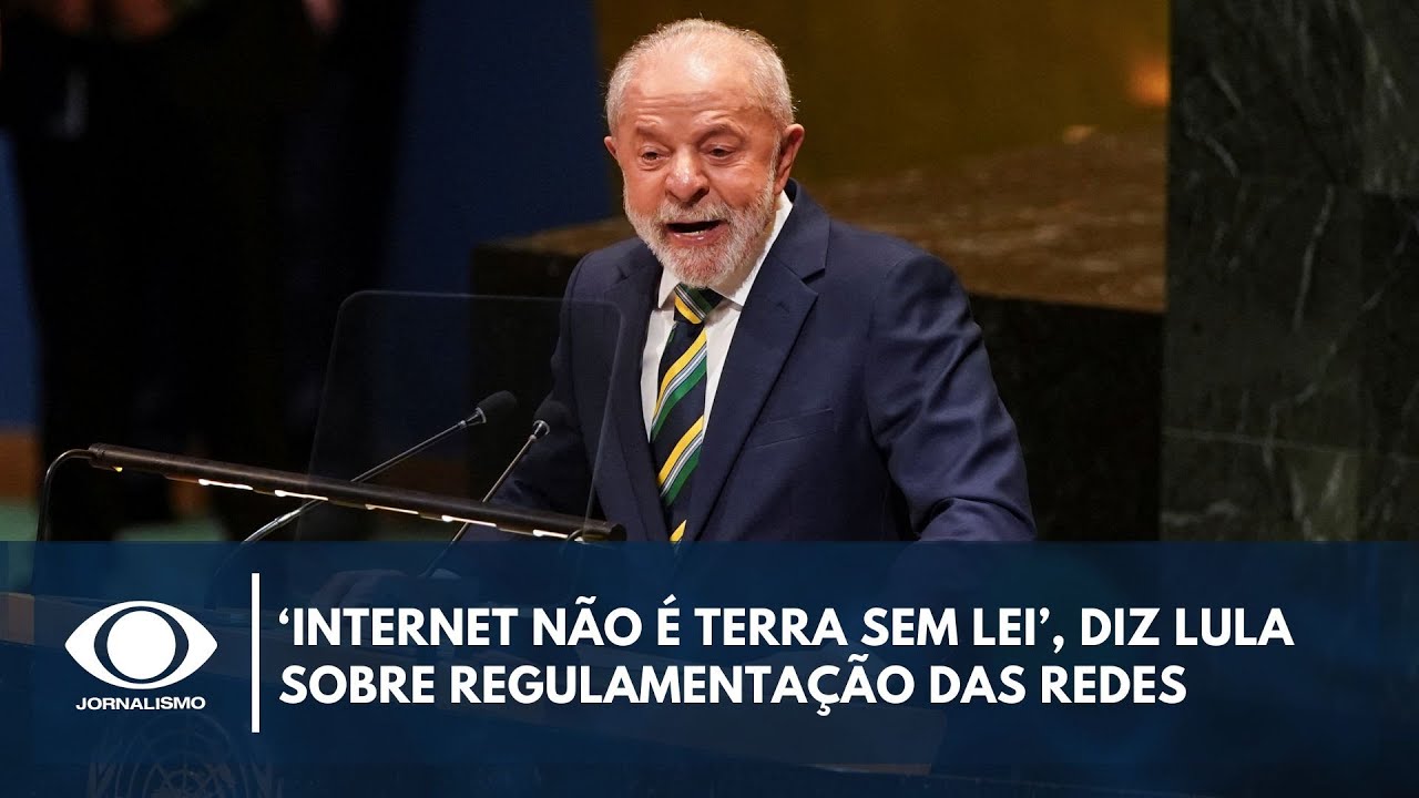 ‘Internet não pode ser terra sem lei’, diz Lula sobre regulamentação das redes