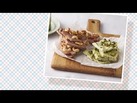 チョコレート＆アボカドのヨーグルトバーク｜明治ブルガリアヨーグルト公式ヨーグルトレシピ