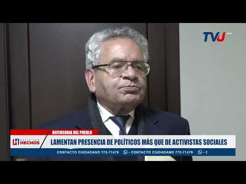 LAMENTAN PRESENCIA DE POLÍTICOS MÁS QUE DE ACTIVISTAS SOCIALES