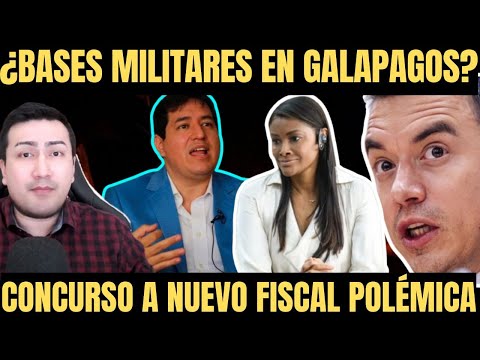 Andrés Arauz Destapa la olla de grillos con las bases militares que quiere Daniel Noboa