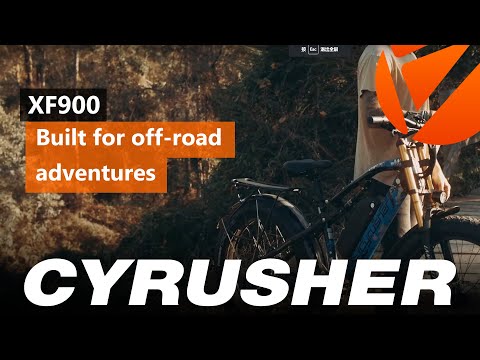 Premium Quality Motorcycle-Style E-Bike that is Built for Off-Road Adventures! Cyrushr Xf900