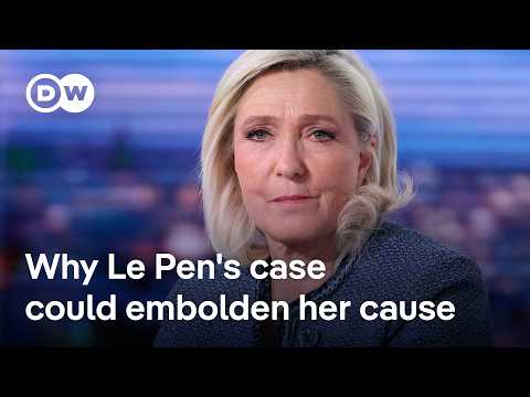 Judge bans Marine Le Pen for running for political office in next five years | DW News