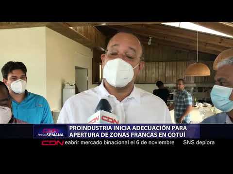 PROINDUSTRIA inicia adecuación para apertura de zonas francas en Cotuí