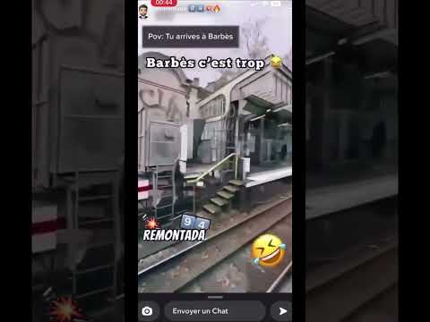 tu es venu à barbes 💀 #paristravel #exploreeurope