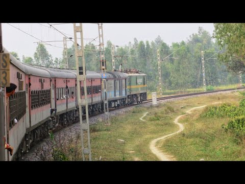 Kanpur - Unnao - Bangarmau - Balamau full journey compilation | Onboard Kanpur - Jammu tawi express