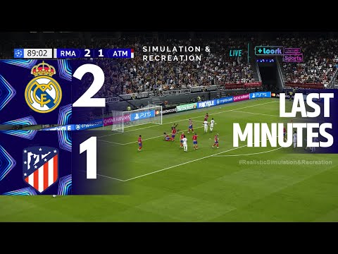 LIVE : Real Madrid vs Atletico Madrid | Uefa Champions League 2024/25 | Ucl Live Stream