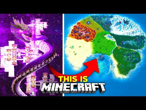 I Redesigned ALL of Minecraft - The ULTIMATE Survival World FINALE!