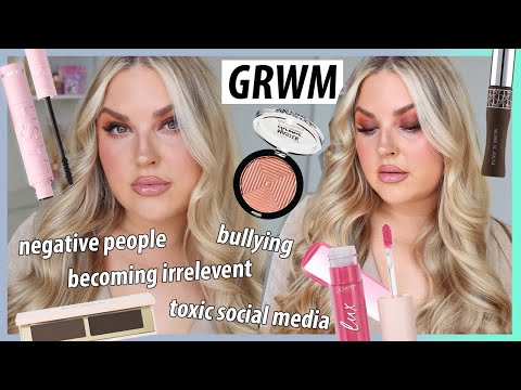 GRWM ?? chatting about where my heads at in life.... FULL GLAM ?