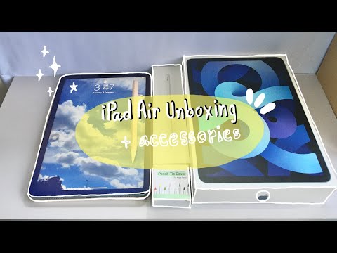 iPadAir4Skyblue2020unbox