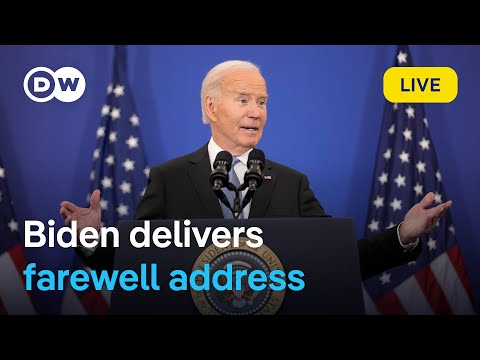 US President Joe Biden delivers farewell speech to the nation | DW News