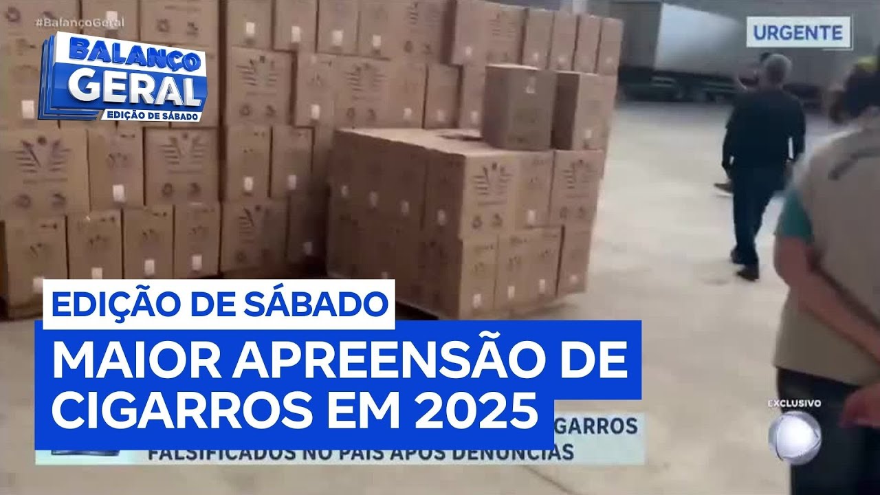 Maior apreensão de cigarros ilegais do ano interdita fábrica clandestina em Pernambuco