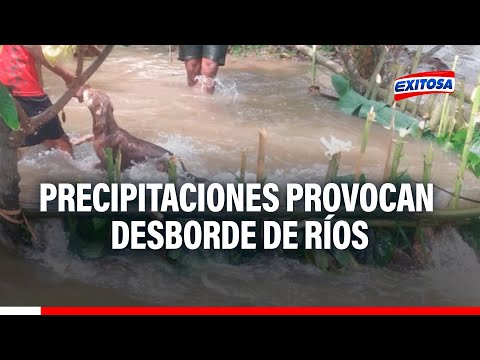Junín: Precipitaciones provocan desborde de ríos del Ene y Quimpiro
