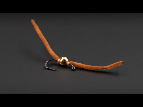 Suede Worm - Finally a DURABLE Plummeting worm! | Fly Tying Tutorial