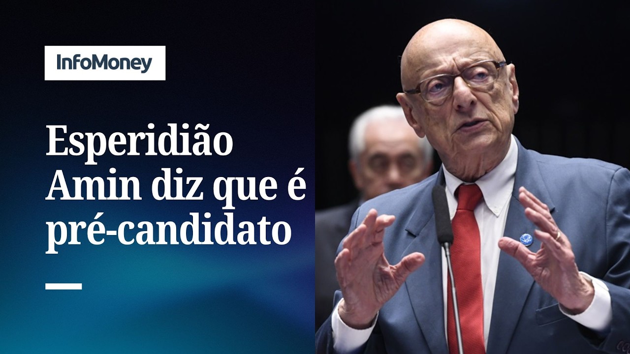 Esperidião Amin reafirma candidatura ao Senado por SC, mesmo com Carlos e De Toni | InfoMoney News