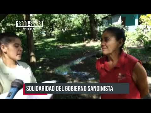 Promotoría Solidaria entrega paquetes alimentarios en Nandaime - Nicaragua