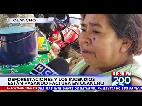 Deforestación provoca inundaciones en Olancho