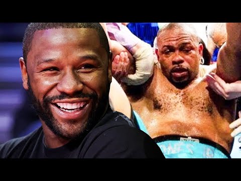 Floyd Mayweather RESPONDS to Roy Jones Jr on WHO’S BETTER with SAVAGE TROLL WATCHING HIS KO LOSSES