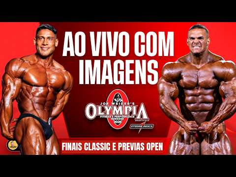 MR OLYMPIA AO VIVO, FINAIS <strong>CLASSIC</strong> PHYSIQUE E PREVIAS <strong>OPEN</strong> !