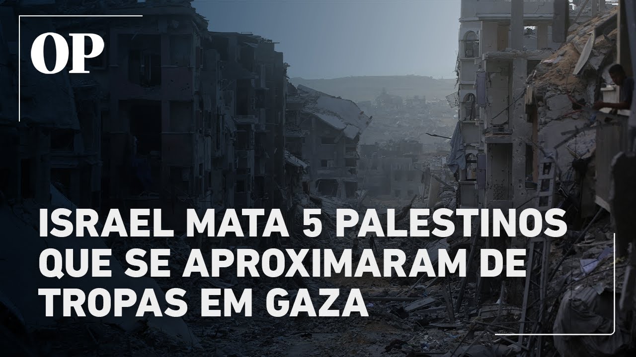 Cessar fogo sob risco Israel mata 5 palestinos que cruzaram linha militar em Gaza