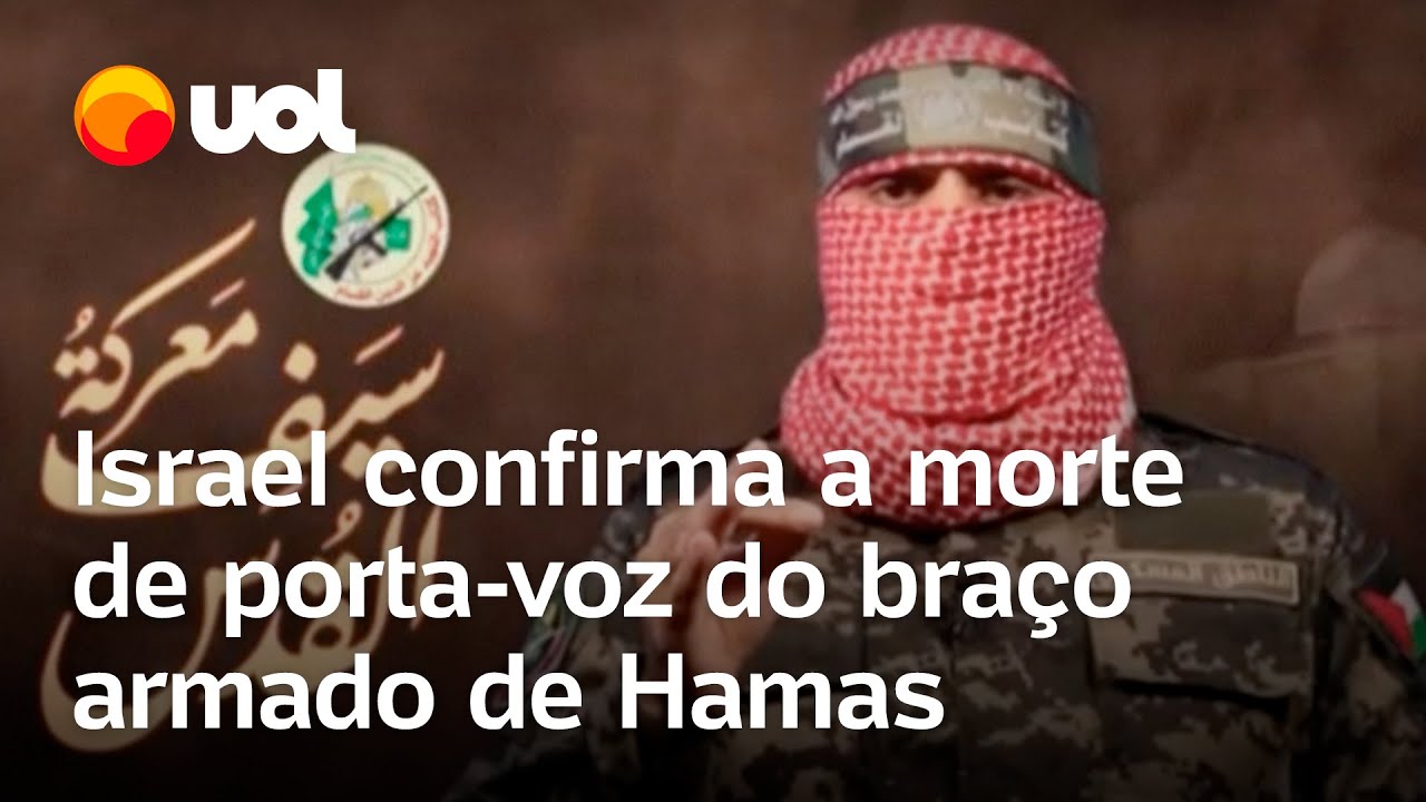 Israel confirma a morte de porta-voz do braço armado de Hamas em Gaza